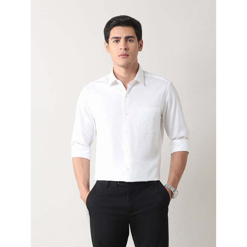 Arrow Men's Manhattan Slim Fit Dobby Shirt (39)