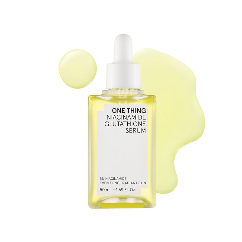 One Thing Niacinamide Glutathione Serum, 7-Day Skin Brightening Korean Serum Reduces Dark Spots