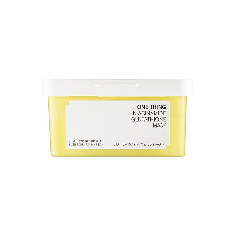 ONE THING Niacinamide Glutathione Mask
