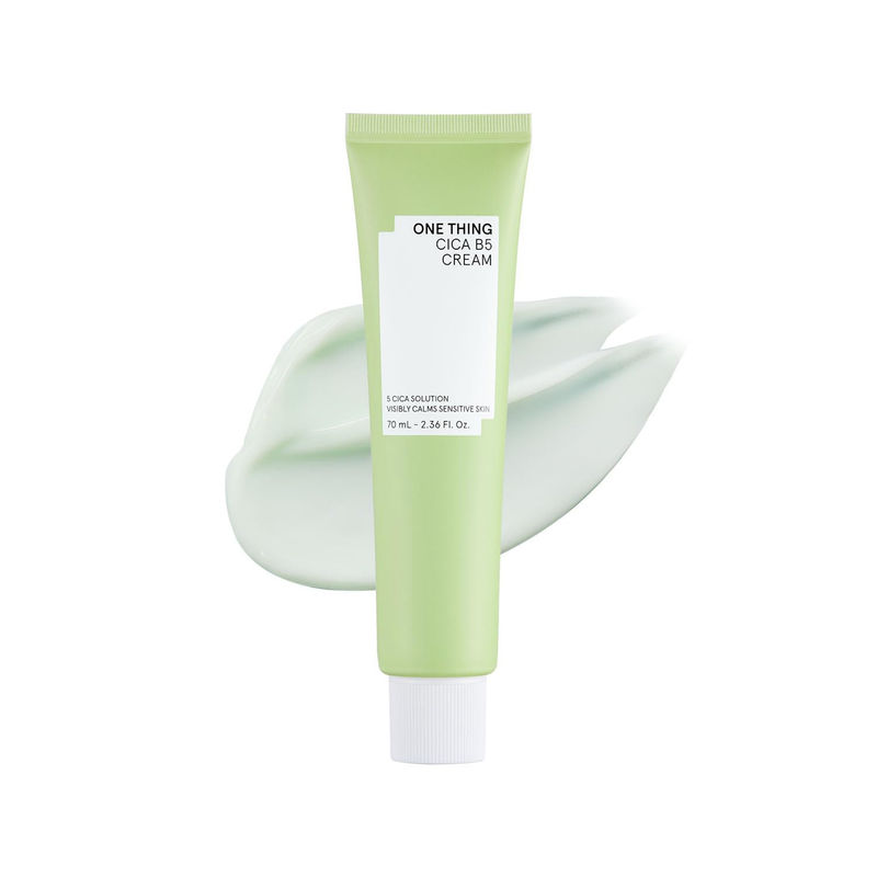 One Thing Cica B5 Cream, Deep Hydrating Korean Moisturizer, Calms & Nourishes Dry, Sensitive Skin