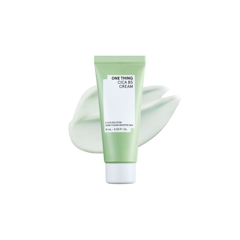 One Thing Cica B5 Cream, Deep Hydrating Korean Moisturizer, Calms & Nourishes Dry, Sensitive Skin