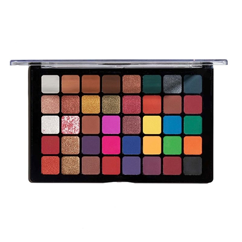 Europe Girl 40 Color Eyeshadow Palette - Cool Tone