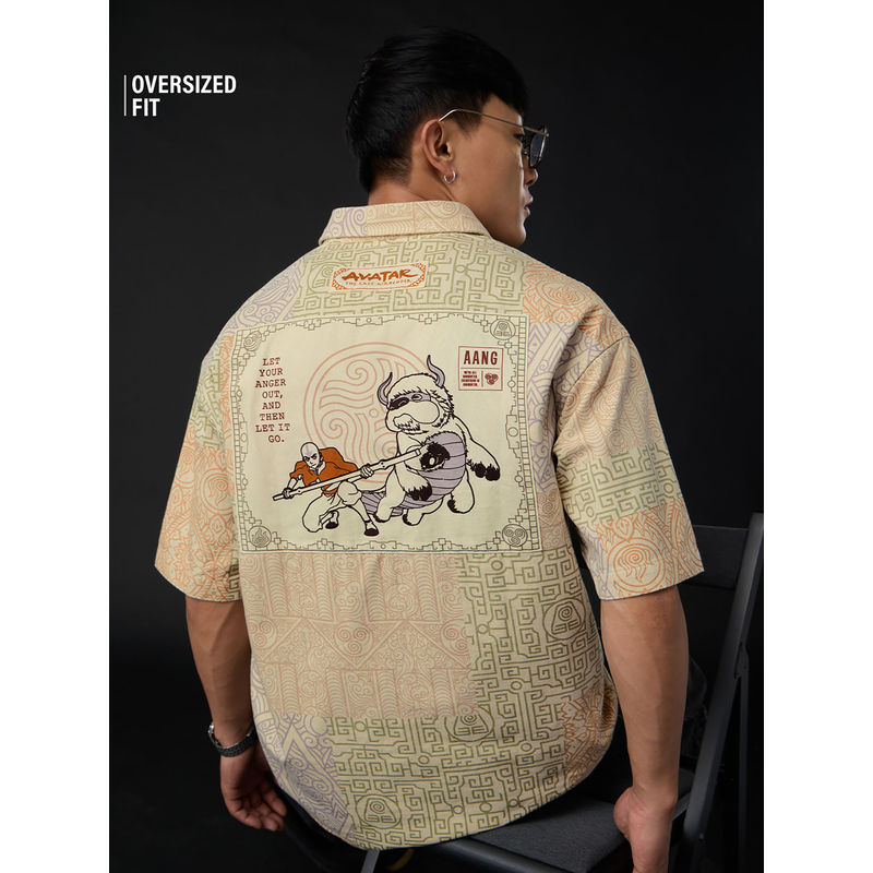 The Souled Store Official Avatar: Everything's Connected Men Shirt (2XL)