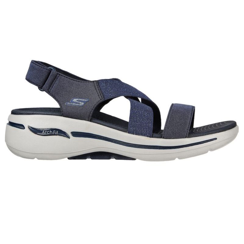 Blue skechers cheap sandals