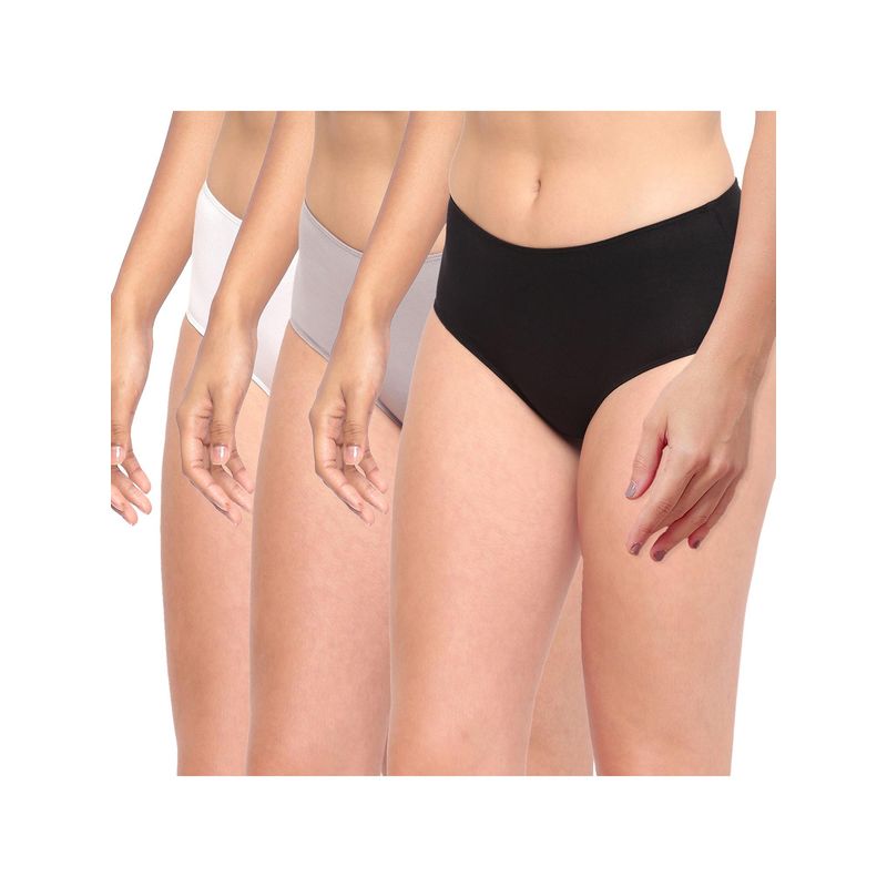 La Intimo Tease 2 Please Hipster/ Full Brief - Multi-Color (Pack of 3) (2XL)