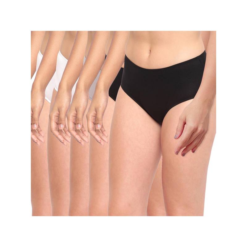 La Intimo Tease 2 Please Hipster/ Full Brief - Multi-Color (Pack of 5) (S)