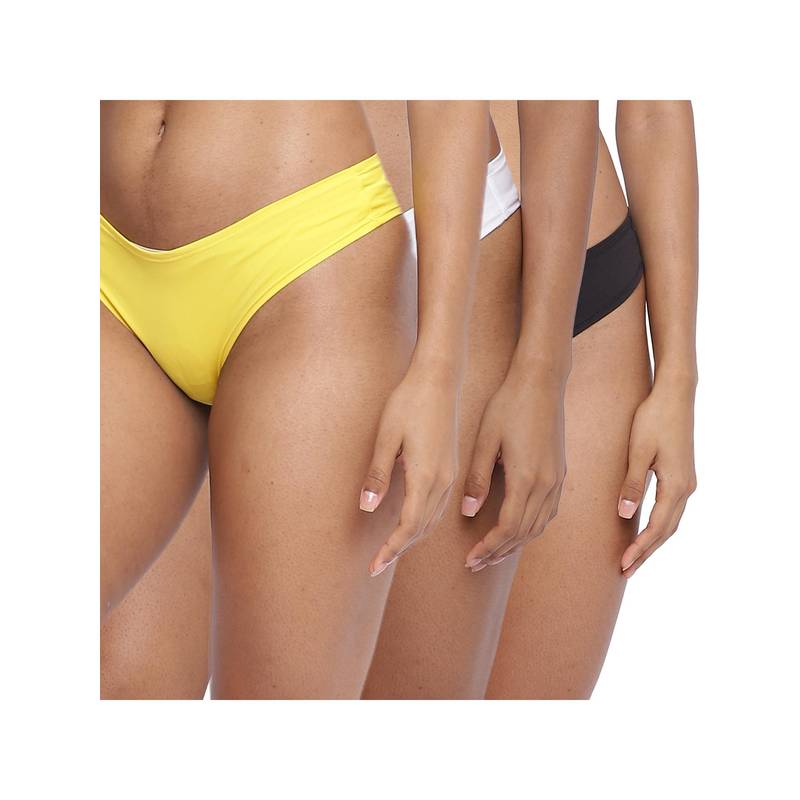 La Intimo Amor Love Semi Seamless Briefs - Multi-Color (Pack of 3) (2XL)
