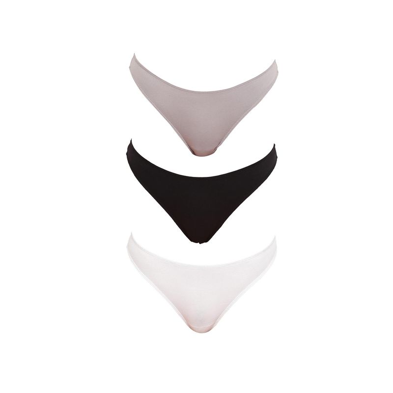 La Intimo Spank Me Thong - Multi-Color (Pack of 3) (M)