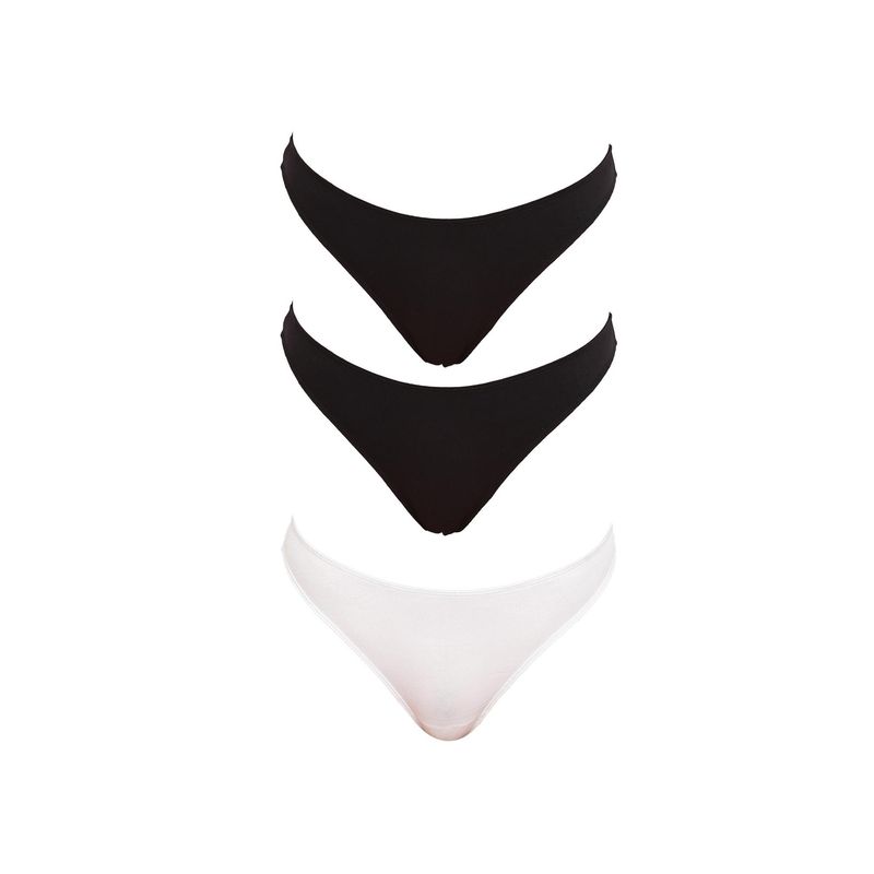 La Intimo Spank Me Thong - Multi-Color (Pack of 3) (2XL)