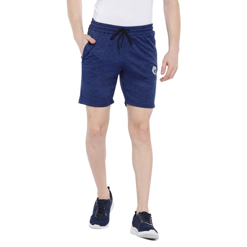 Omtex Casualport Shorts with 4 Waystretch for Extreme Comfort Foren - Blue (M)