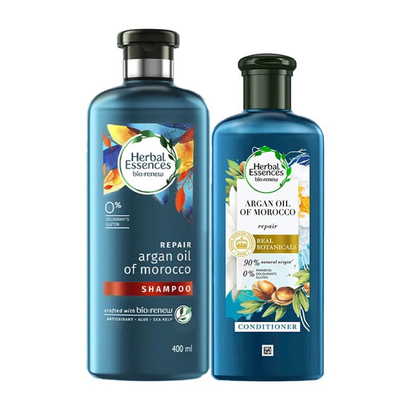 Buy Herbal Essences Argan Shampoo + Argan Conditioner Online