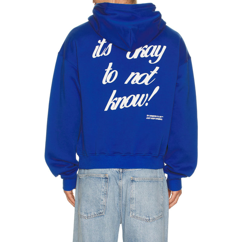 DRMERS CLUB It's Okay To Not Know Hoodie (XL/1X)