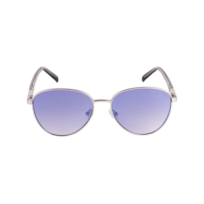 GUESS Round Sunglass With Blue Lens Buy GUESS Round Sunglass With Blue
