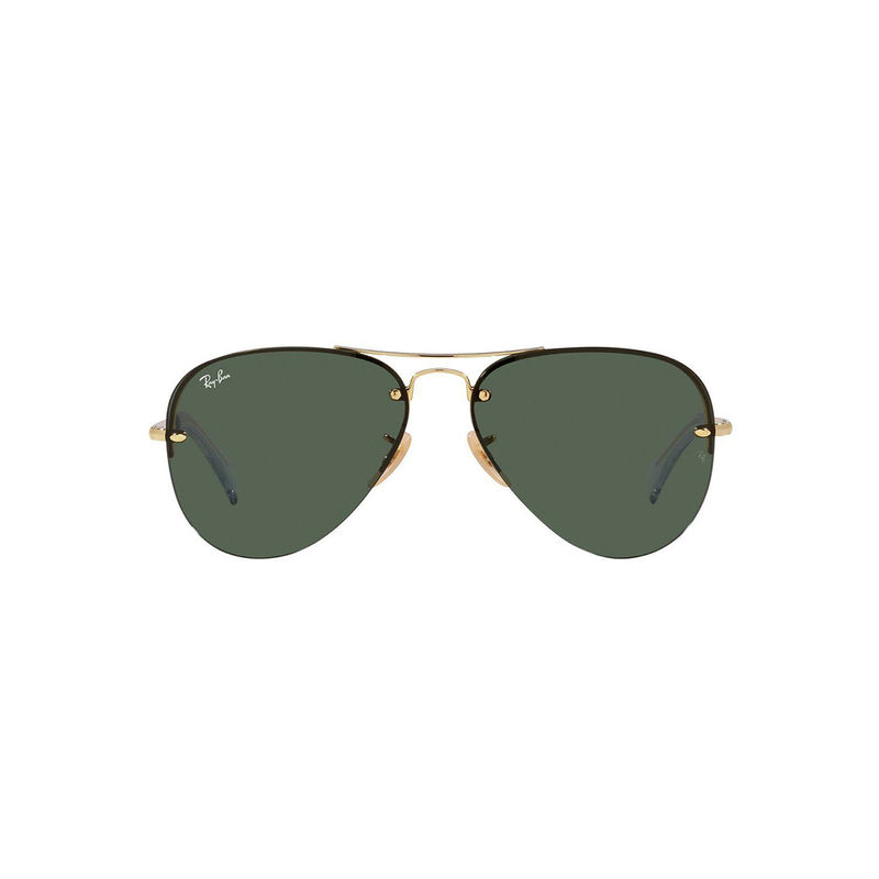 Buy Ray Ban Reverse Collection Arista Sunglasses 0RBR0101S001 VR59 Pilot Gold Green Lens Online