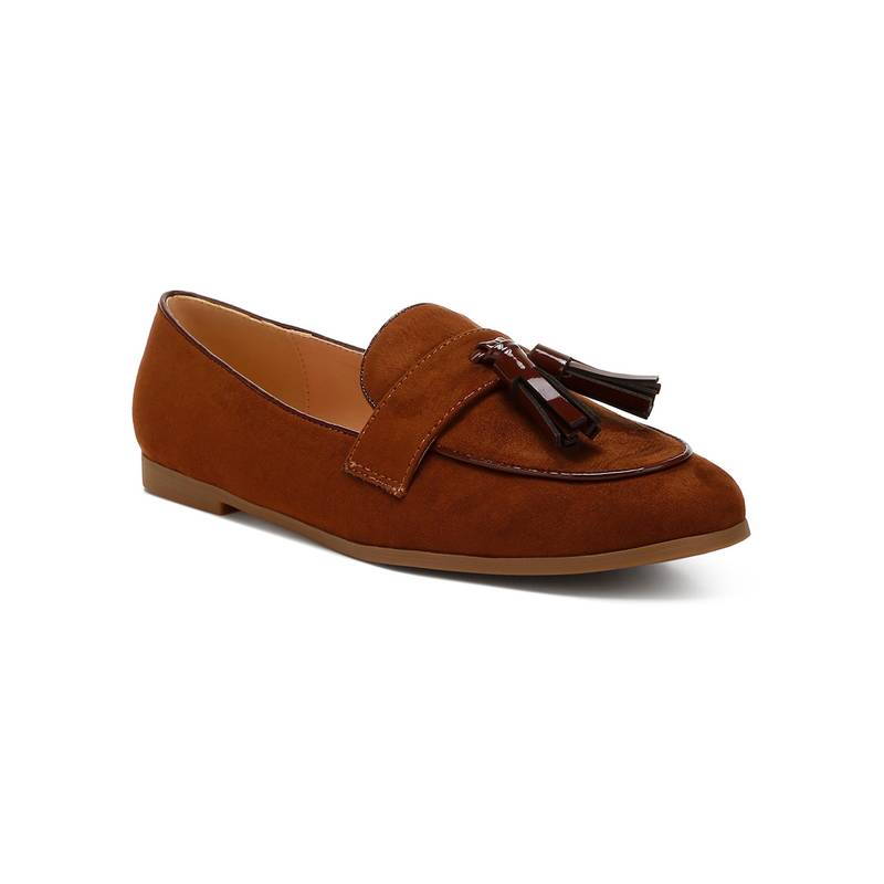 Rag & Co Women Brown Moccasins (EURO 36)