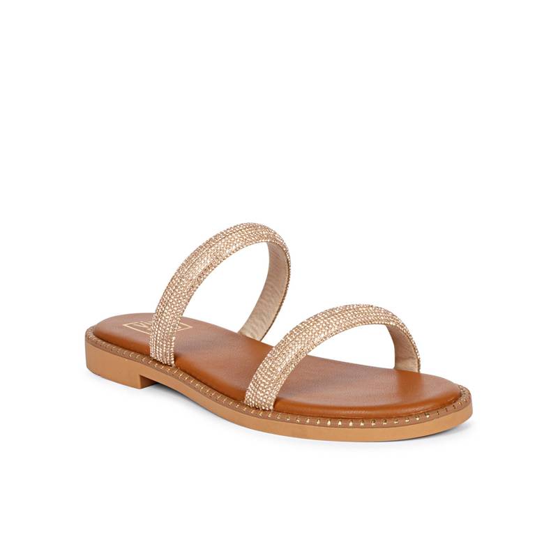 Saint G X Viviblu Rose Gold Flats for Women (UK 3)