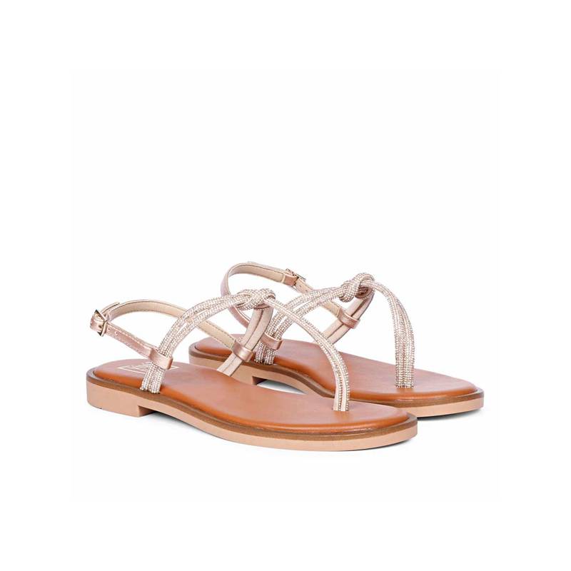 Saint G x Viviblu Brown Sandals for Women (UK 3)