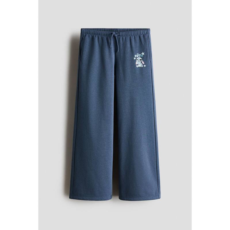 H&M Girls Blue Print-Motif Pant (14 Years)