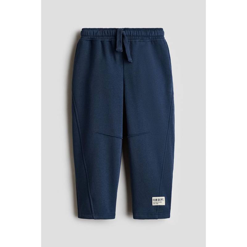 H&M Boys Blue Barrel-Leg Pant (3-4 Years)
