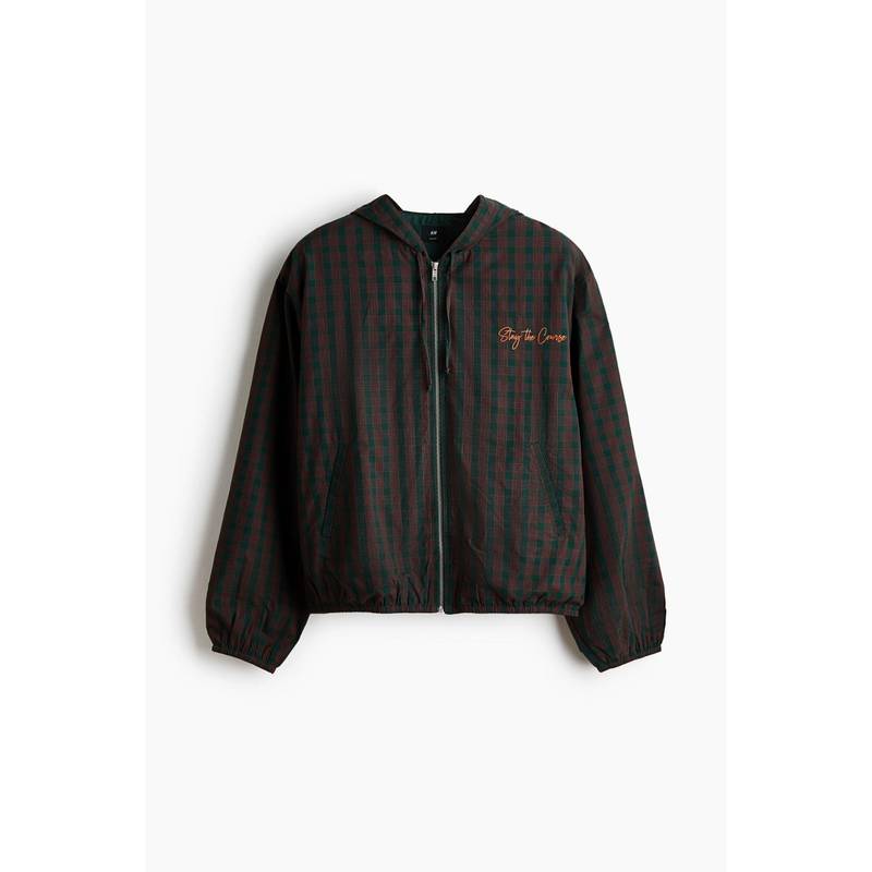 H&M Men Multi-Color Hooded Jacket - Image 1
