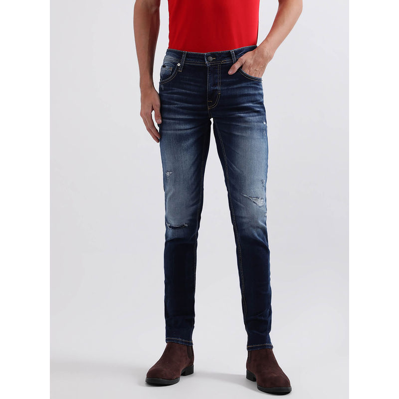 Antony Morato Men Solid Skinny Fit Jeans (34)
