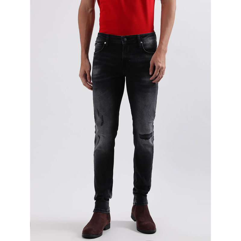 Antony Morato Men Solid Skinny Fit Jeans (36)