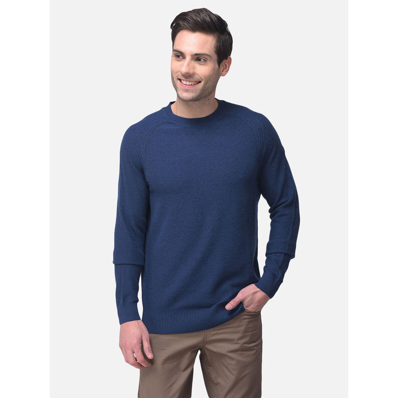 WOODS Blue Sweater (L)