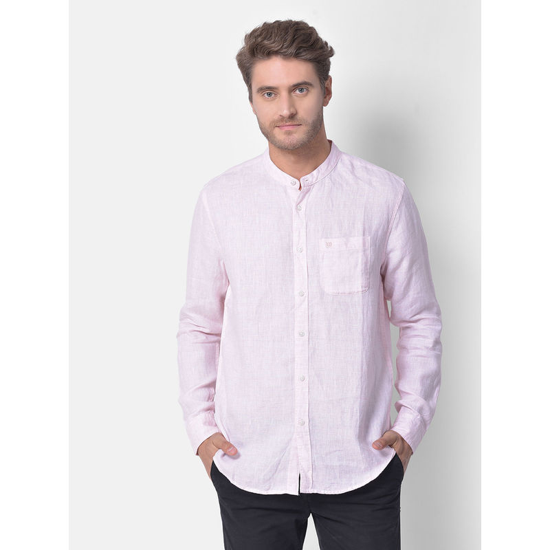 WOODS Pink Casual Shirt (XL)