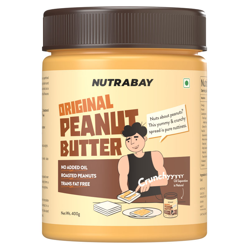 Nutrabay Foods Original Peanut Butter - Crunchy