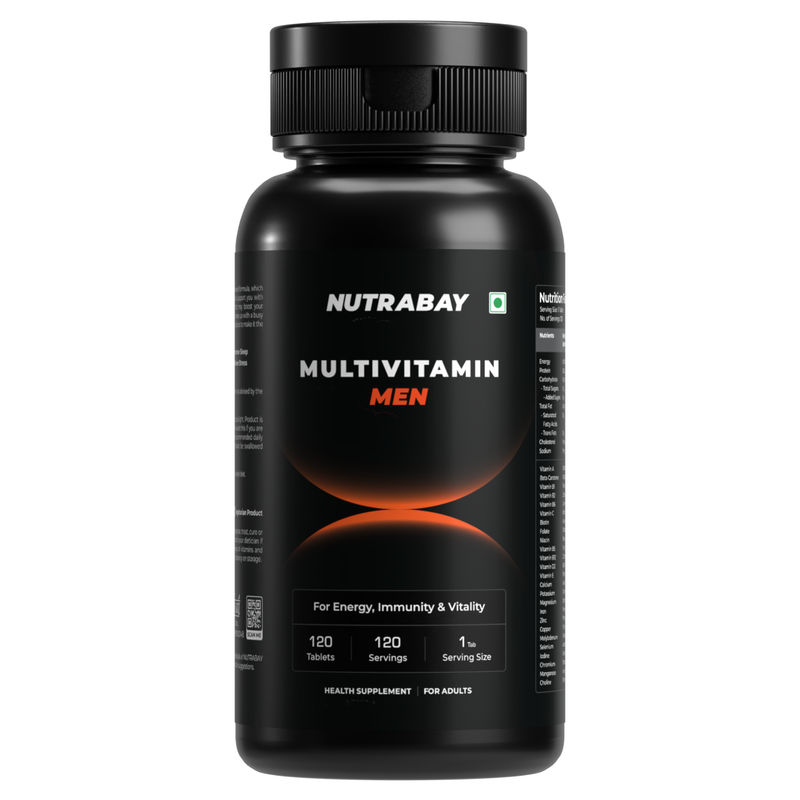 Nutrabay Pro Active Multivitamin Tablets for Men