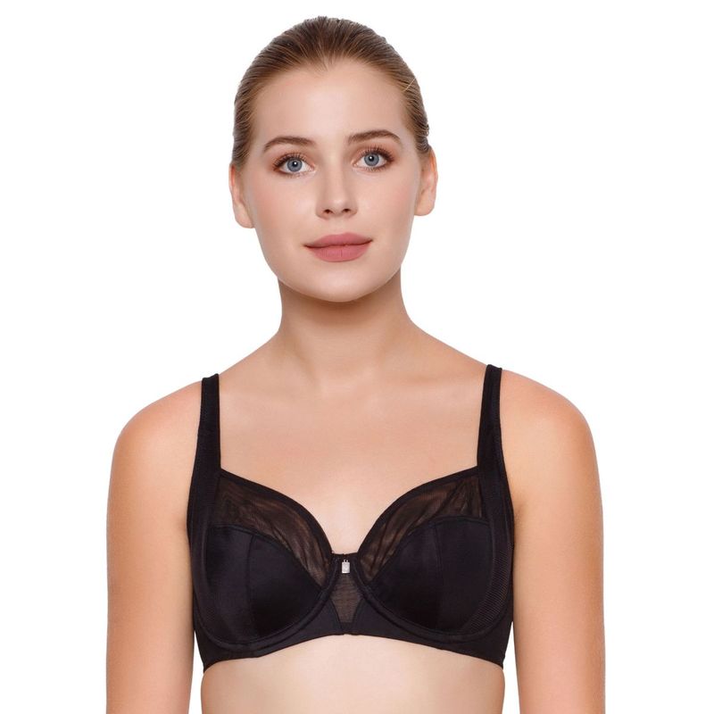Triumph True Shape Sensation 02 Non Padded Wired 360 Support Minimizer Bra - Black (34C)
