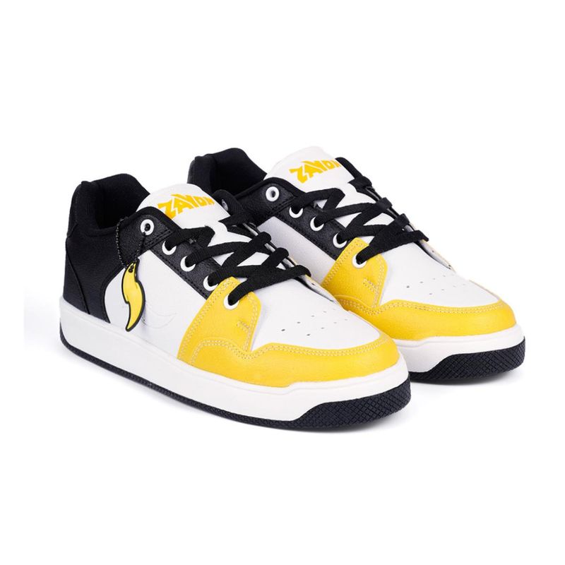 ZAYDN Pixel Sun Yellow Mens Casual Sneakers (UK 7)
