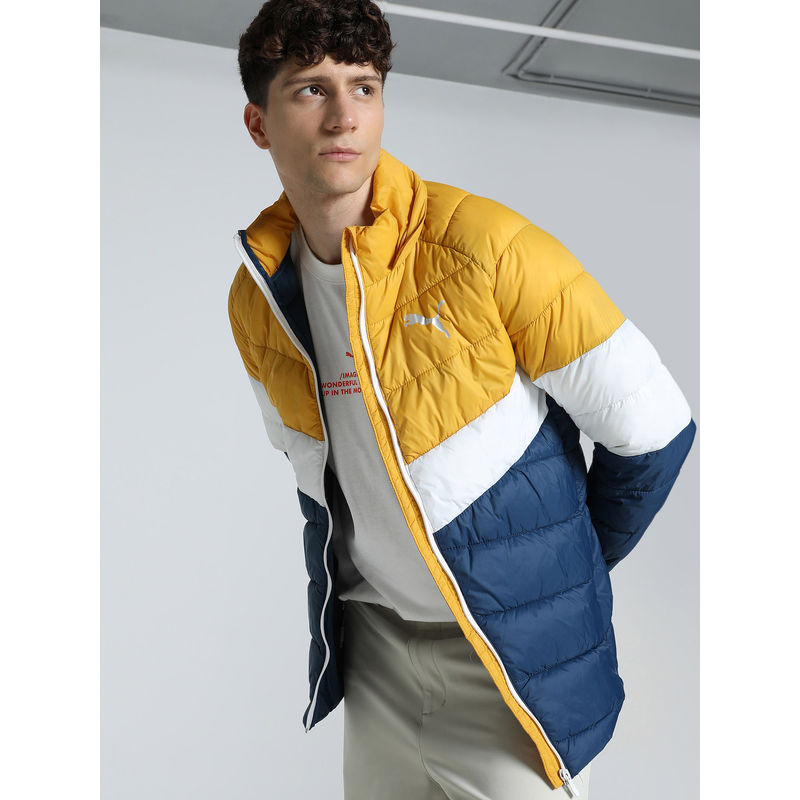 ㉑マルチカラーブロックフリース Buy Puma Colorblock Mens Multi-Colour Insulated Jacket Online
