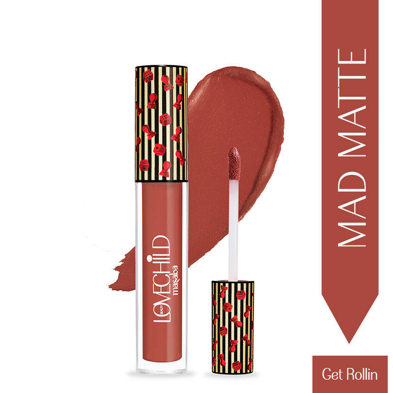 LoveChild Masaba - Mad-Matte Liquid Lipstick - 10 Get Rollin
