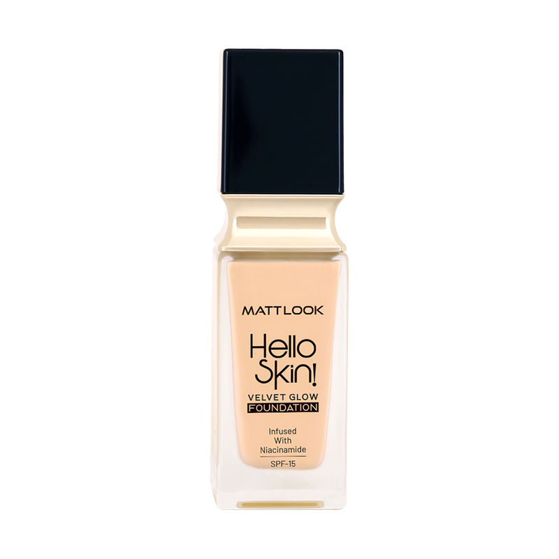 Matt look Hello Skin Velvet Glow Foundation - 05 Golden Beige