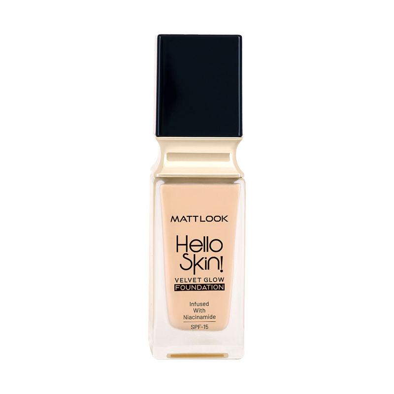 Matt look Hello Skin Velvet Glow Foundation - 06 Warm Nude