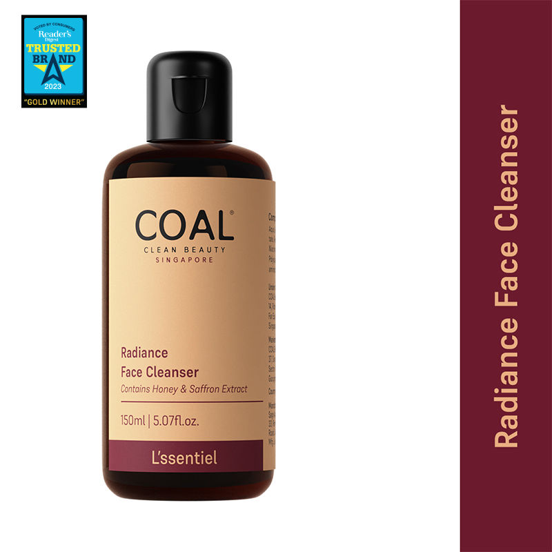 Buy COAL Clean Beauty Radiance Face Cleanser With Honey, Saffron