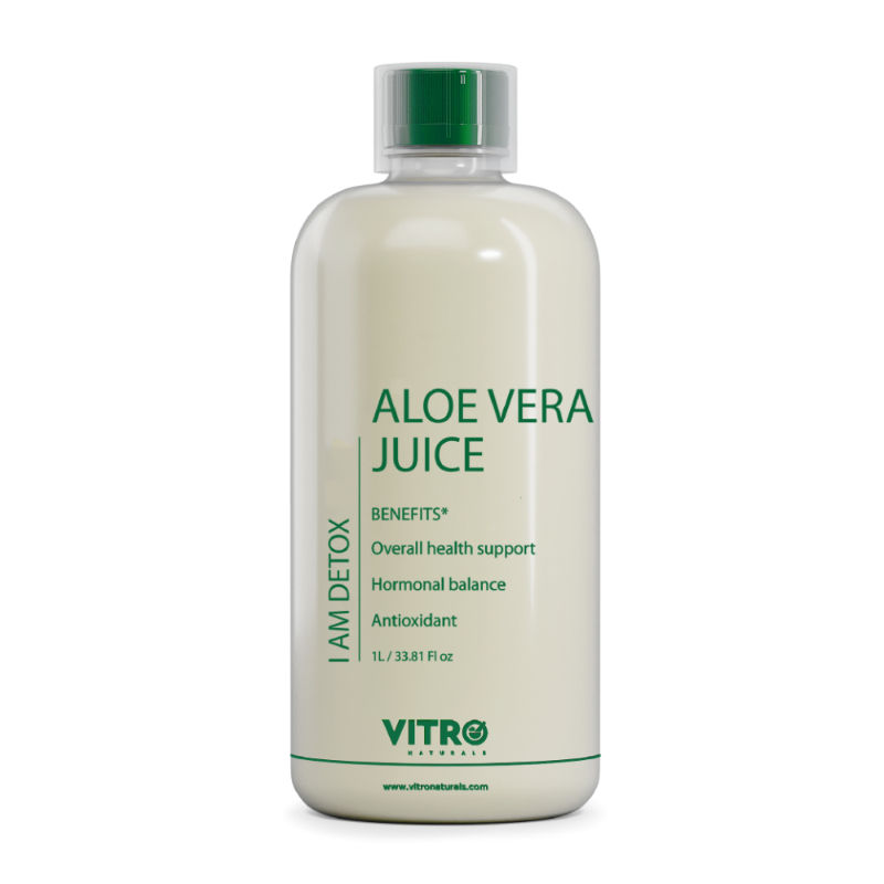 Vitro Naturals Aloe Vera Juice Natural Juice For Skin Care, No Added Sugar