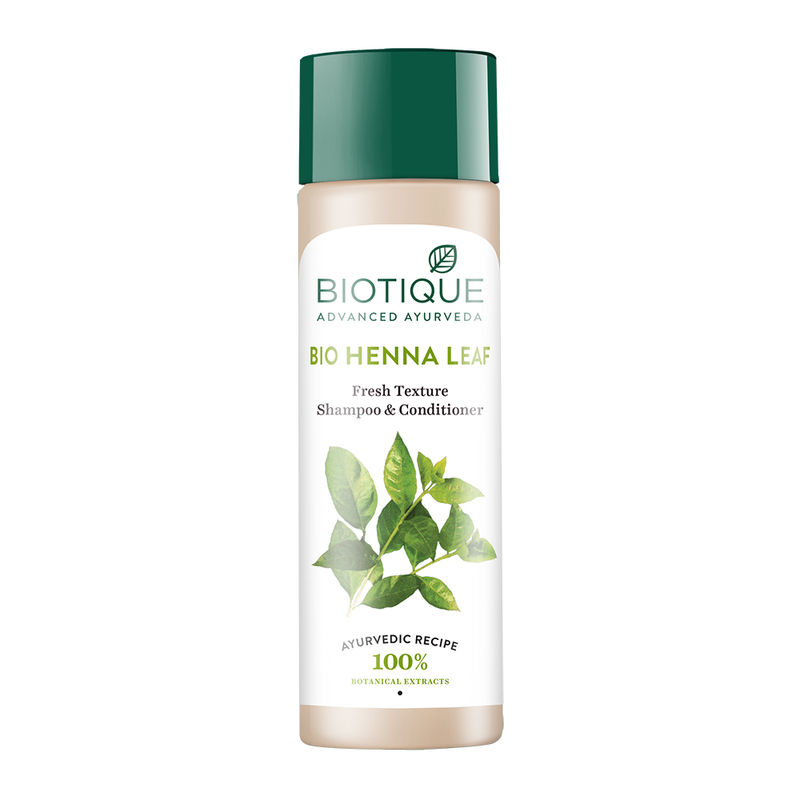 Biotique Fresh Henna Colour Protect Shampoo & Conditioner For Colour Treated Hair