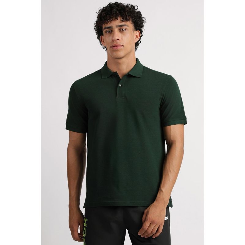 Reebok Mens Green Polo T-Shirt (XL)
