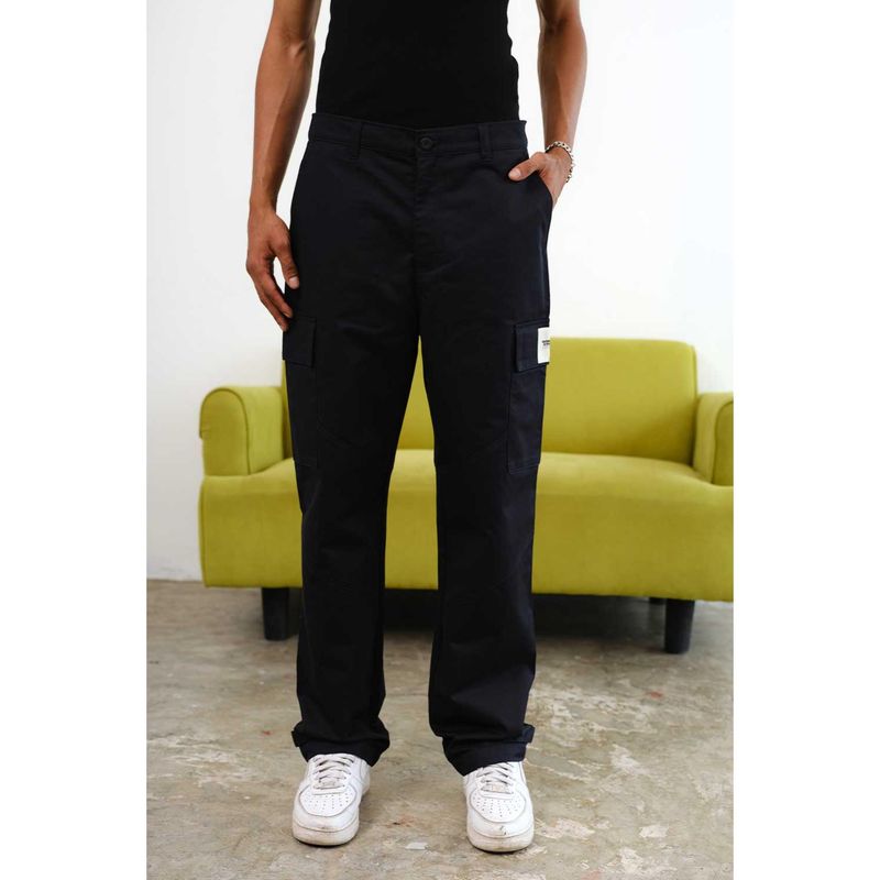 Bonkers Corner Navy Blue Cargo With Utility Pockets (M)