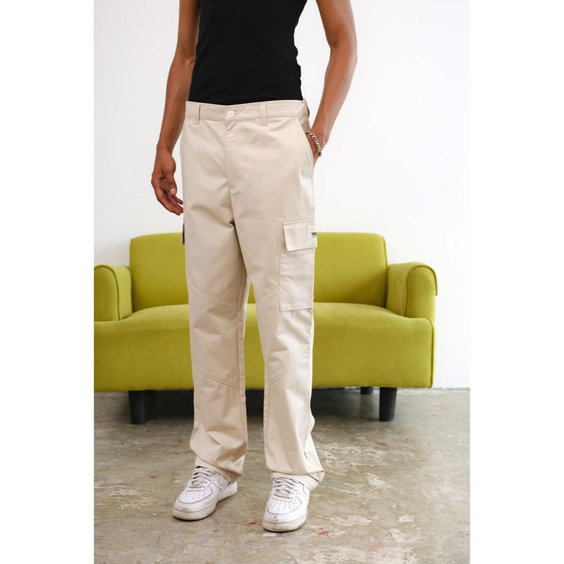 Bonkers Corner Off White Cargo With Utility Pockets (M)