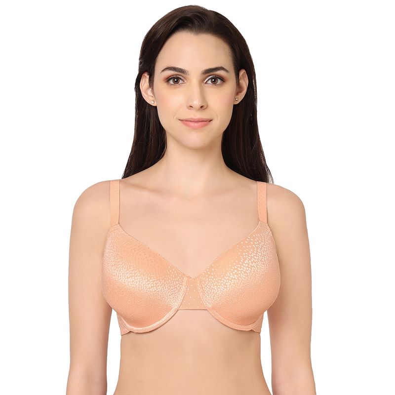 Wacoal Back Appeal Contour Padded Wired Full Coverage Full Cup Bra Peach (40D)