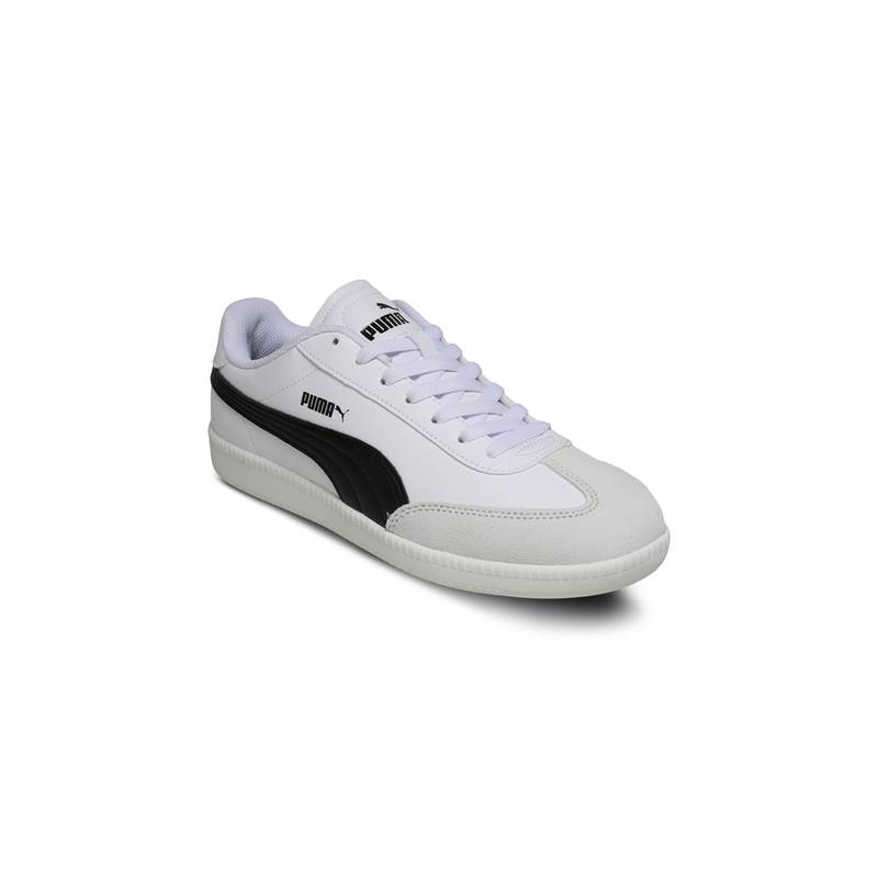 Puma Unisex White 9-T Sneakers (UK 7)