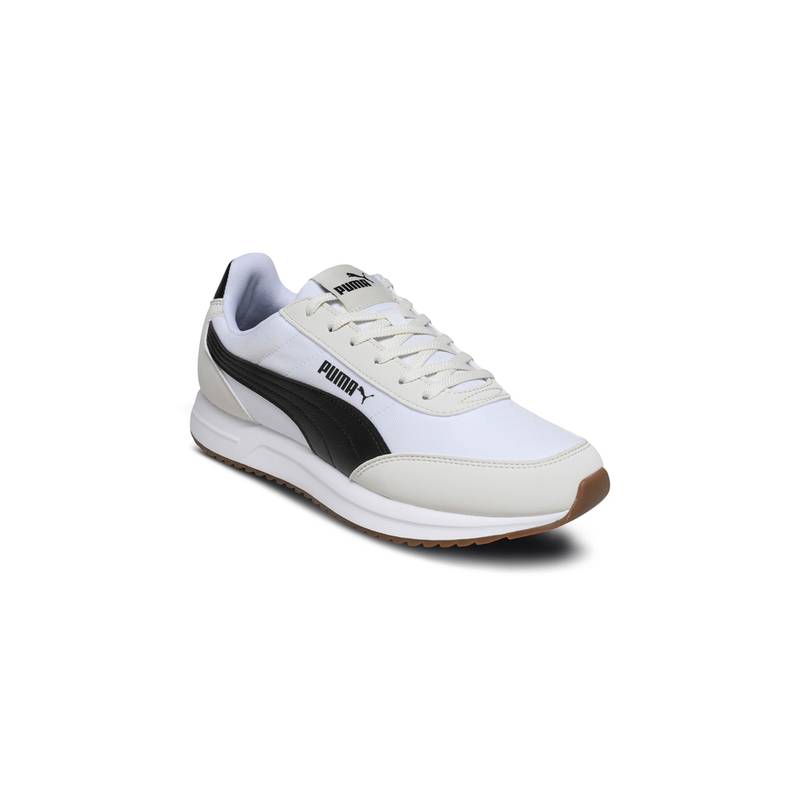 Puma White R78 Lightwind Unisex Sneakers (UK 10)