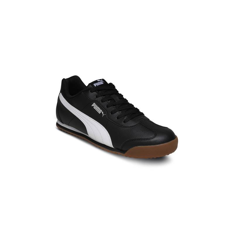 Puma Unisex Black Turino II Sneakers (UK 6)