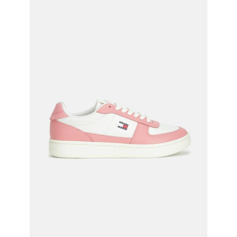 Tommy Hilfiger Women Pink Leather Sneakers (EURO 36)