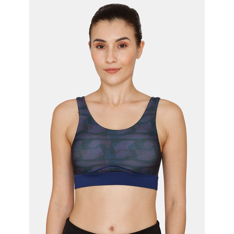 Zelocity Sports Bra With Removable Padding Anthracite Buy Zelocity