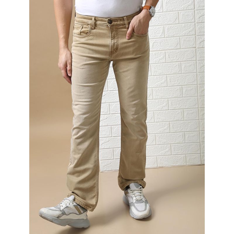 VUDU Comfy Beige Jeans (32)