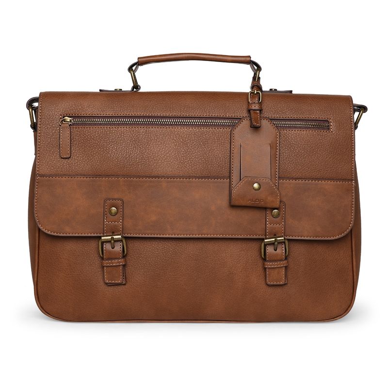 Buy Aldo PRIRATH220 Tan Synthetic Men Laptop Bag Online